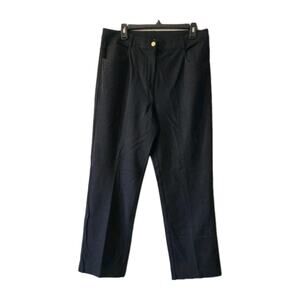 St. John Sport Black Pants Size 10 Made In USA